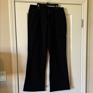 Lululemon Black Wide-Leg Trousers